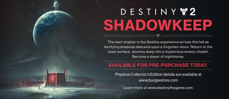 Shadowkeep sarà la prossima espansione di destiny 2?