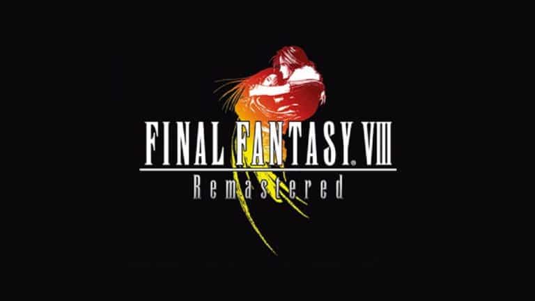 La copertina di Final Fantasy VIII remastered