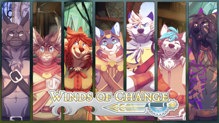 Il primo capitolo della visual novel winds of change gratis su steam