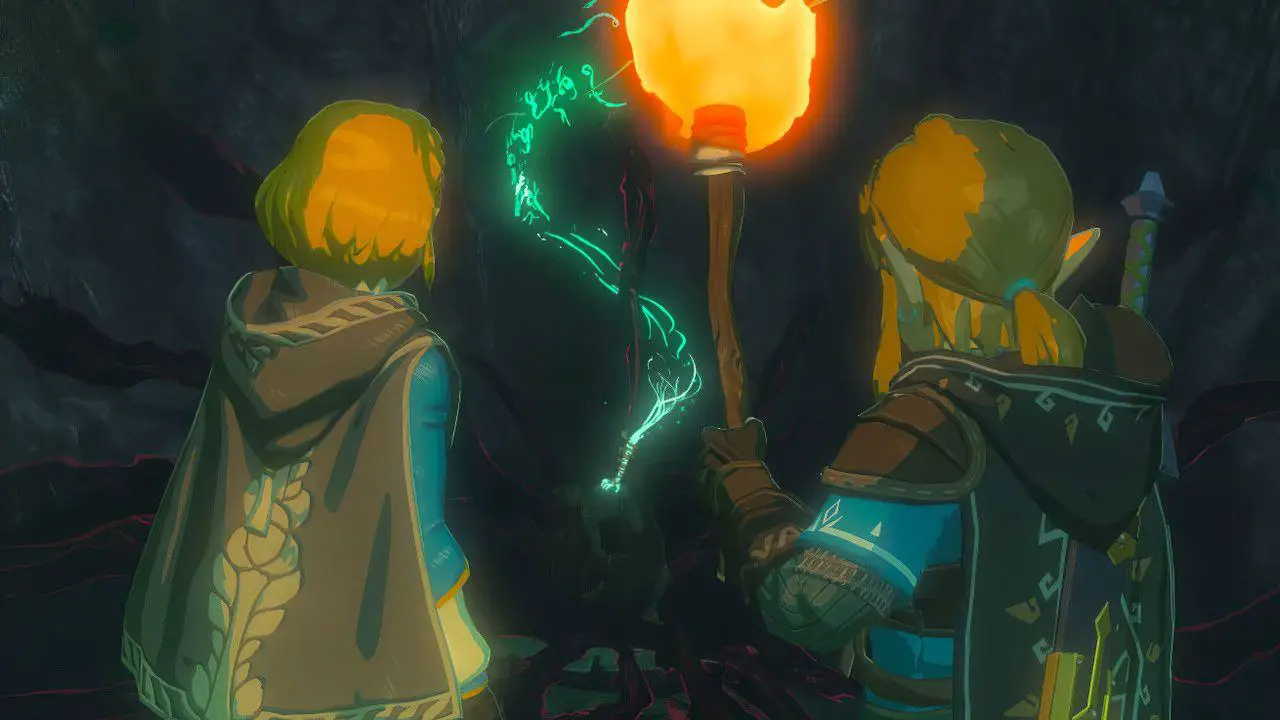 Uno degli screen mostrati all'E3 2019 relativi al sequel di The Legend of Zelda Breath of the Wild