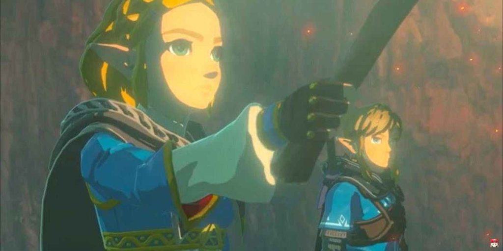 Uno degli screen mostrati all'E3 2019 relativi al sequel di The Legend of Zelda Breath of the Wild