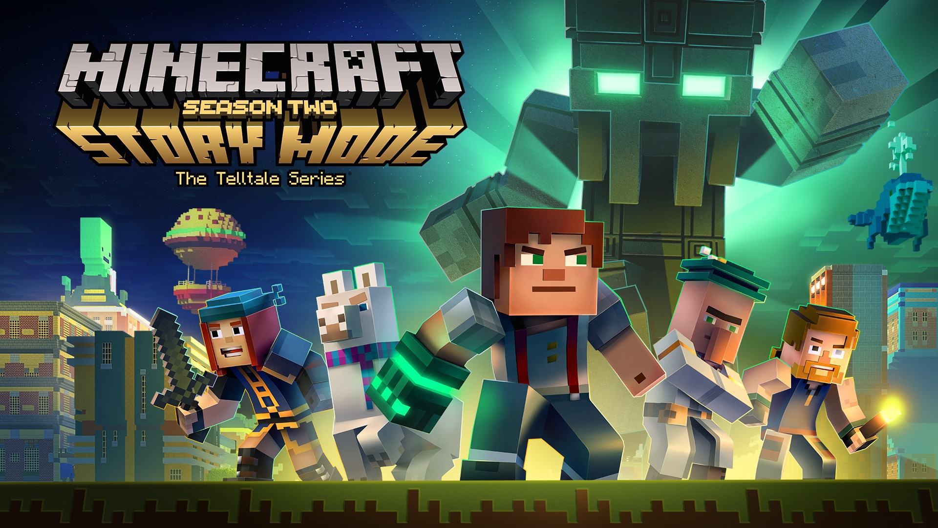 Minecraft Story Mode Stagione 1 2 Stagioni Season Supporto Chiusura Download