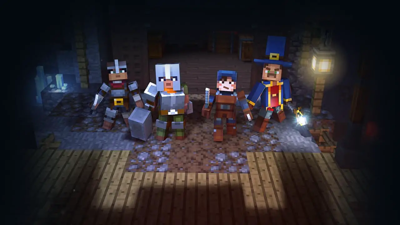 Minecraft dungeons gameplay trailer