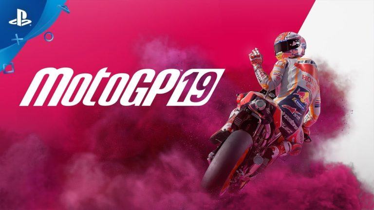 La copertina ufficiale di MotoGP 19 per PlayStation 4