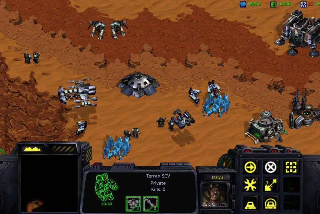 Il gameplay di StarCraft Remastered