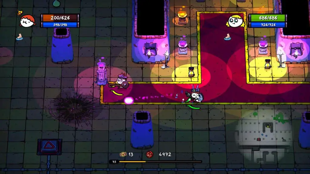 Il gameplay di Super Cane Magic ZERO