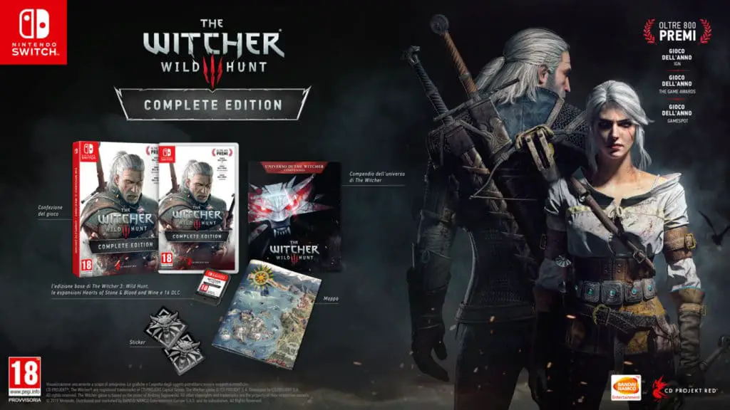 The Witcher 3 Complete Edition per Nintendo Switch