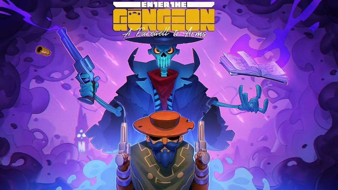 La copertina di Enter the Gungeon su Epic Games Store