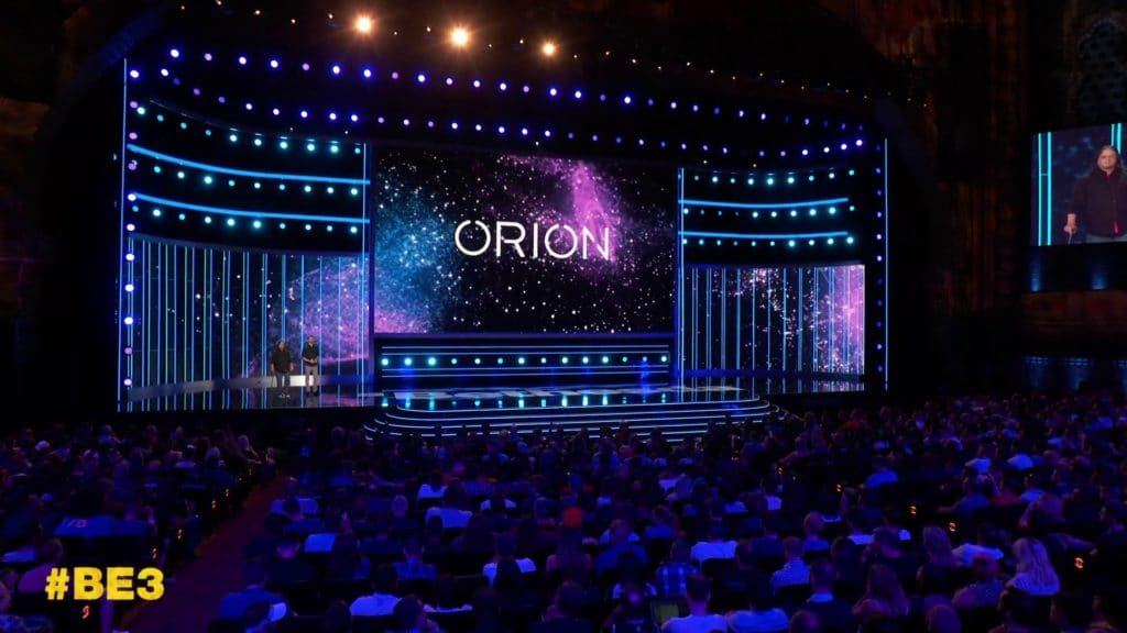 Bethesda presenta orion, nuova tecnologia streaming Orion