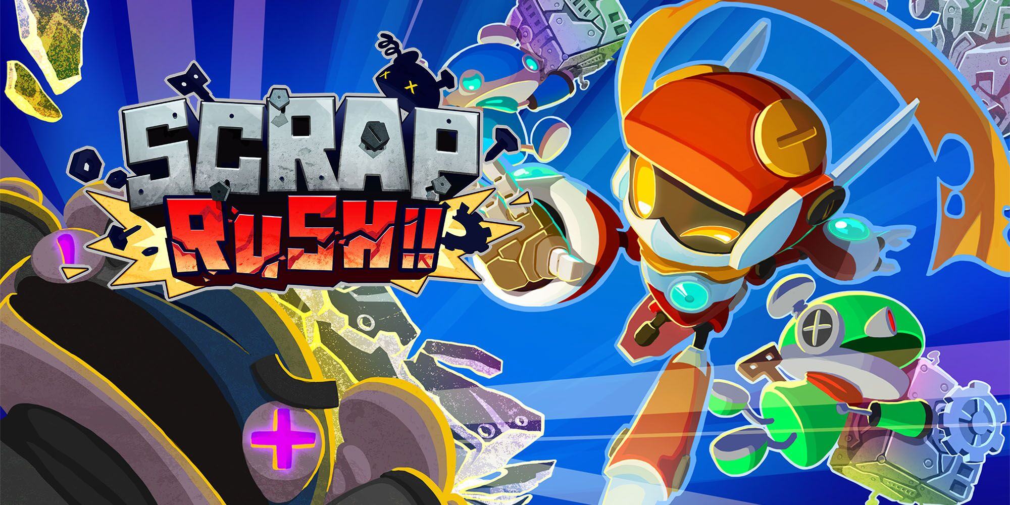 scrap rush recensione gioco nintendo switch gameplay bomberman