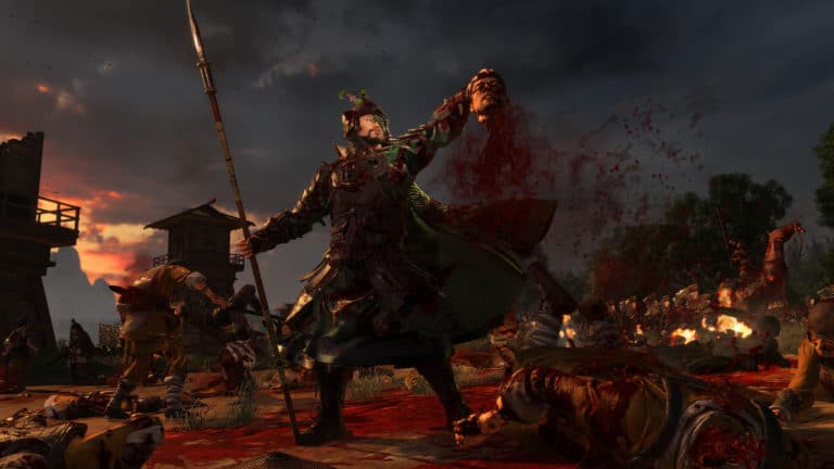 Il "blood pack" di total war: three kingdoms uscirà in settimana