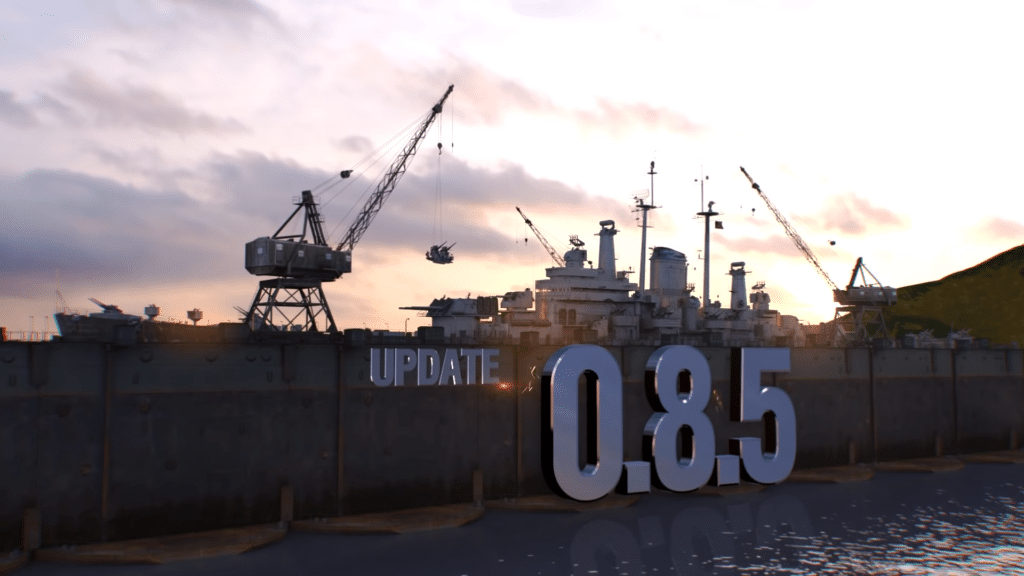 World of warships, viene aggiunta una modalità battle royale World of warships aggiornamento 0. 8. 3 onda anomala battle royale