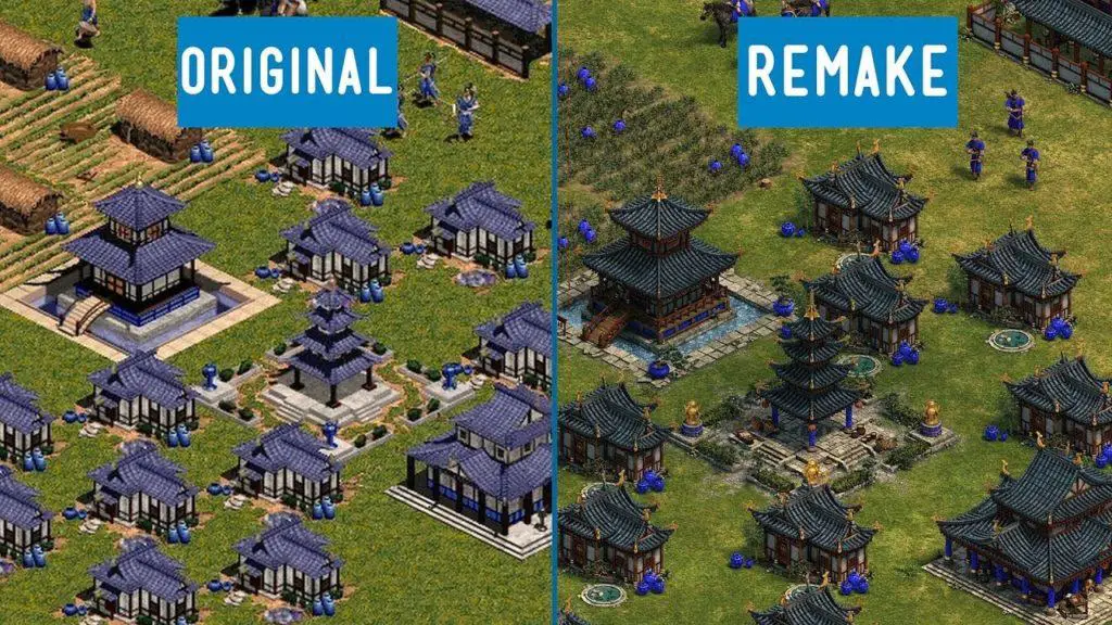 Confronto delle versioni di Age of Empires II