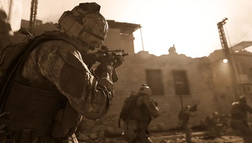Uno screen appartenente a Call of Duty: Modern Warfare