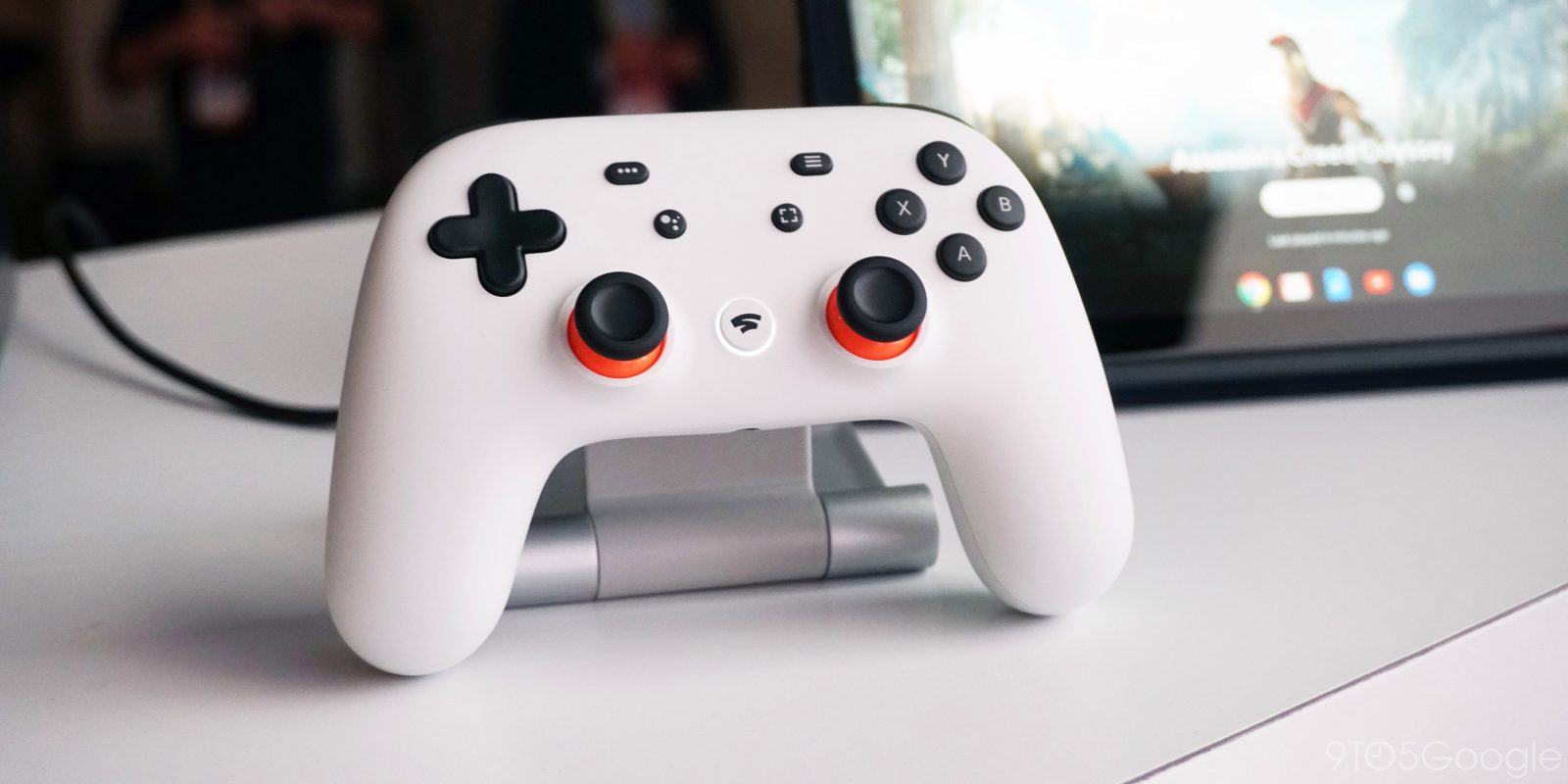 Google Stadia controller joypad pad joystick TV vecchia Chromecast Ultra