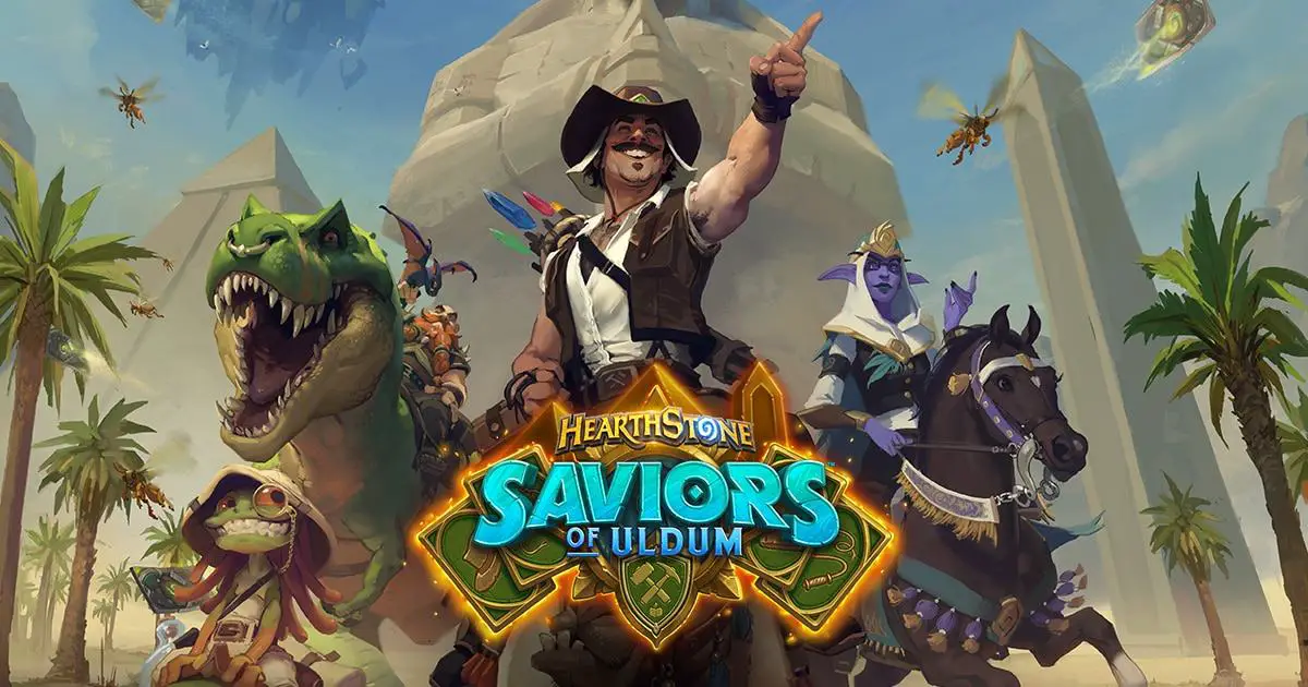 Hearthstone Salvatori di Uldum Saviors of Uldum Espansione data uscita lancio DLC nuove carte novità