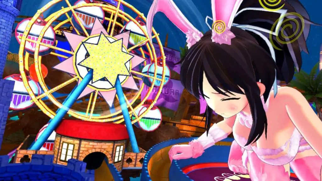 Screen appartenente a Senran Kagura Peach Ball