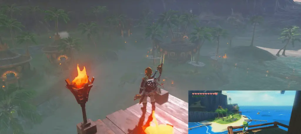 L'isola di Outset in The Legend of Zelda: Breath of the Wild 