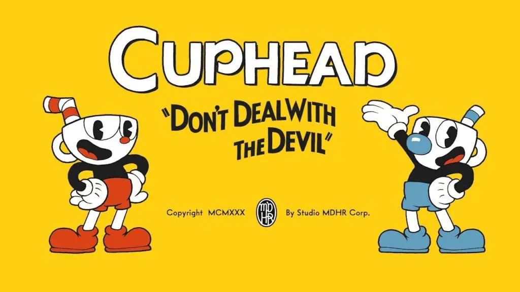 Cuphead linea abbigliamento