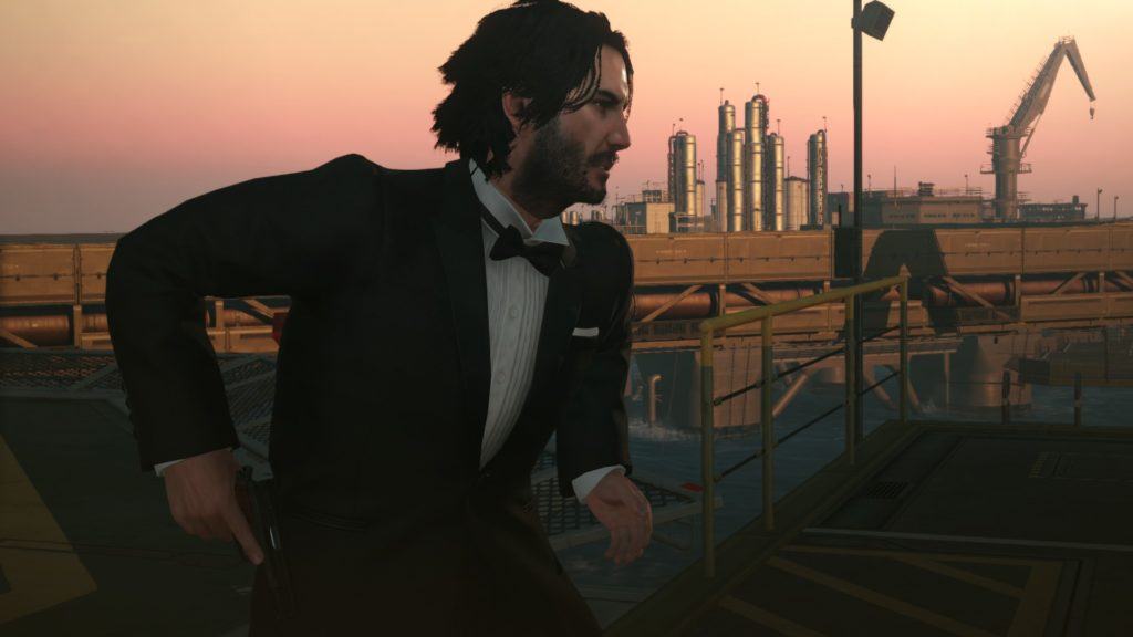 Metal gear solid v: con una mod potrai impersonare keanu reeves Con una mod potrai impersonare keanu reeves
