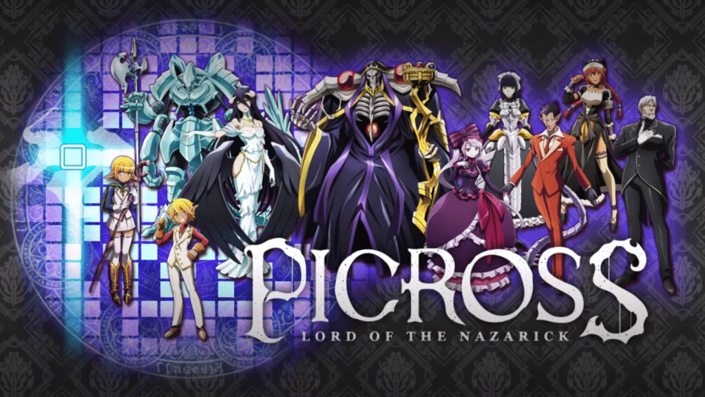 Picross lord of the nazarick è in uscita su nintendo switch Icross lord of the nazarick trailer teaser news novità data d'uscita nintendo switch eshop 25 luglio overlord