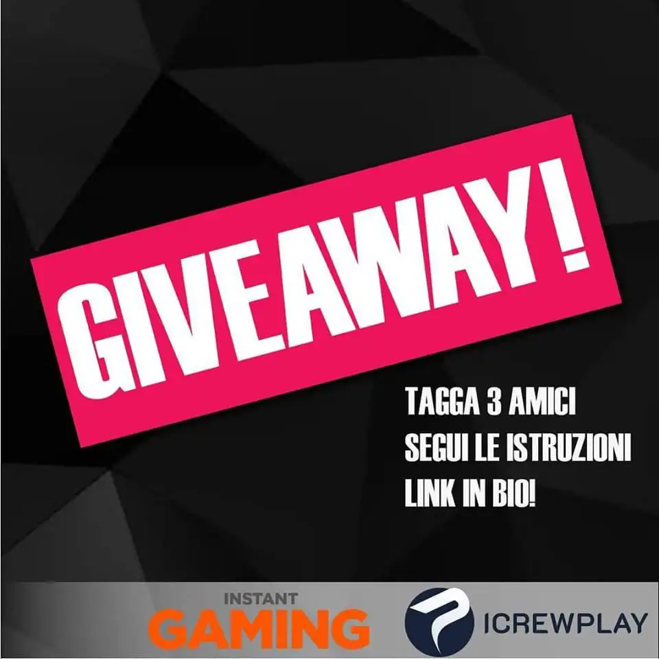 Partecipa al nostro giveaway e vinci il gioco che vuoi!