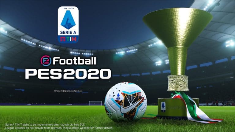 Ufficiale, tutta la serie a sarà su efootball pes 2020