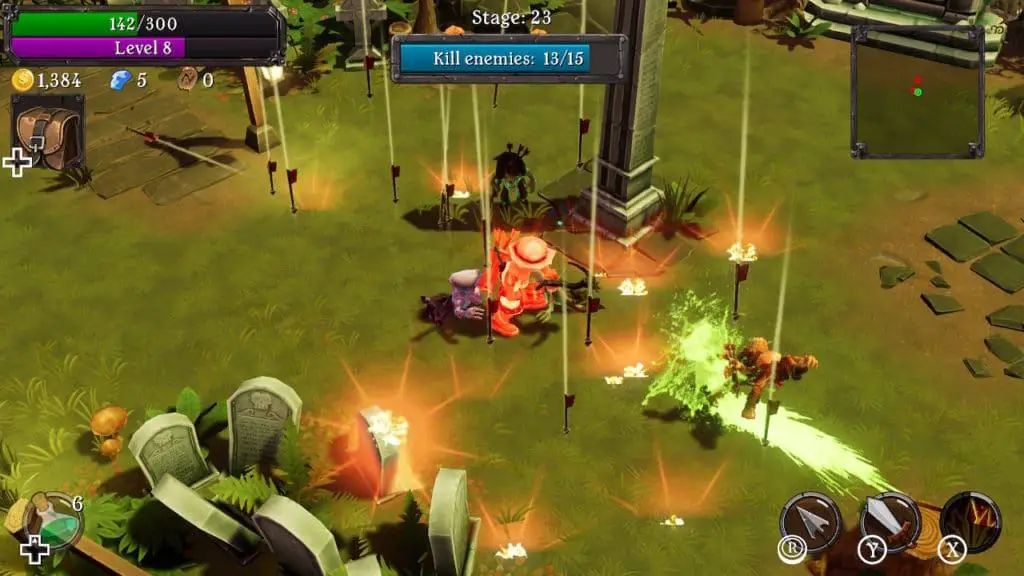 Screenshot da Grave Keeper