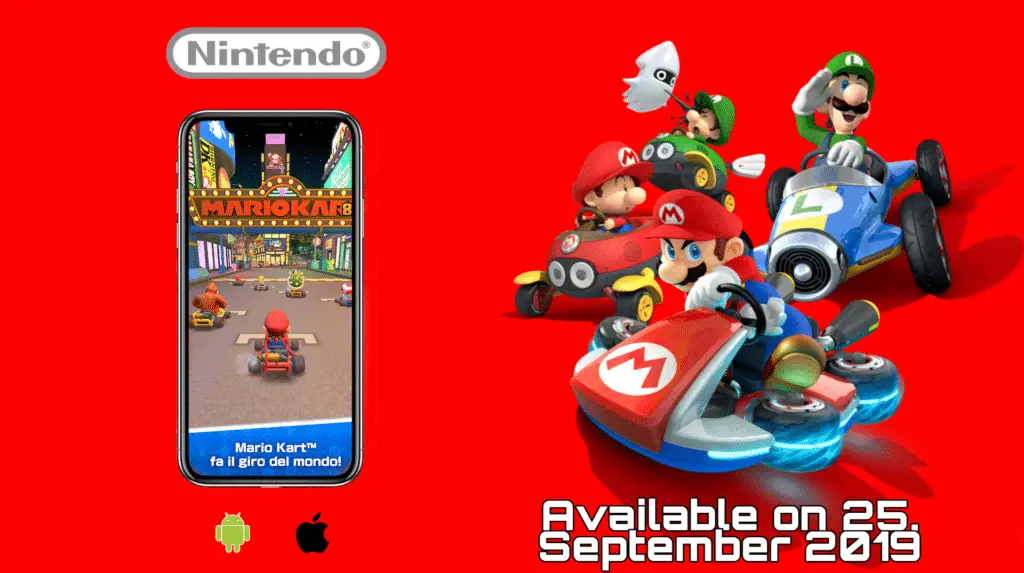 data uscita mario kart mobile