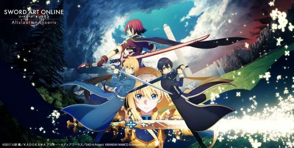 La cover di Sword Art Online Alicization Lycoris