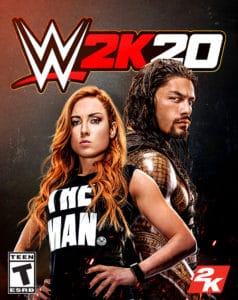 WWE 2K20 copertina