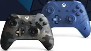 I nuovi controller Xbox Night-Ops Camo Special Edition ed il Sport Blue Special Edition