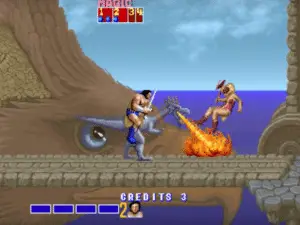 Golden Axe Drago fiamma