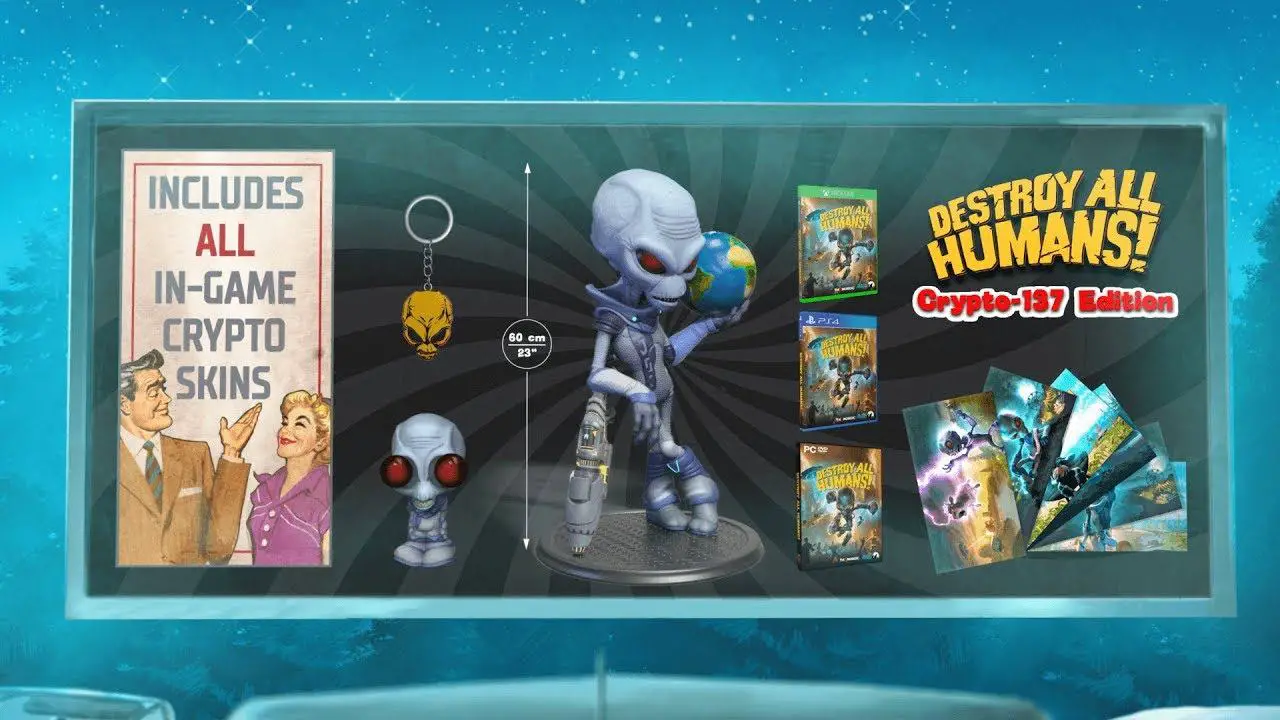 destroy all humans collector's