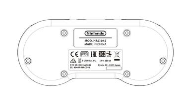 Schema controller SNES per Nintendo Switch preordine disponibile