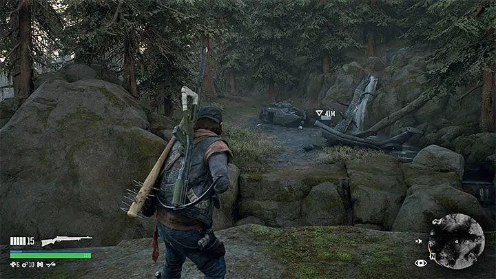 Come raggiungere il relitto dell'elicottero in Days Gone