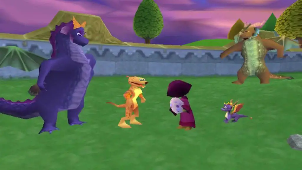 spyro year of the dragon filmato introduttivo