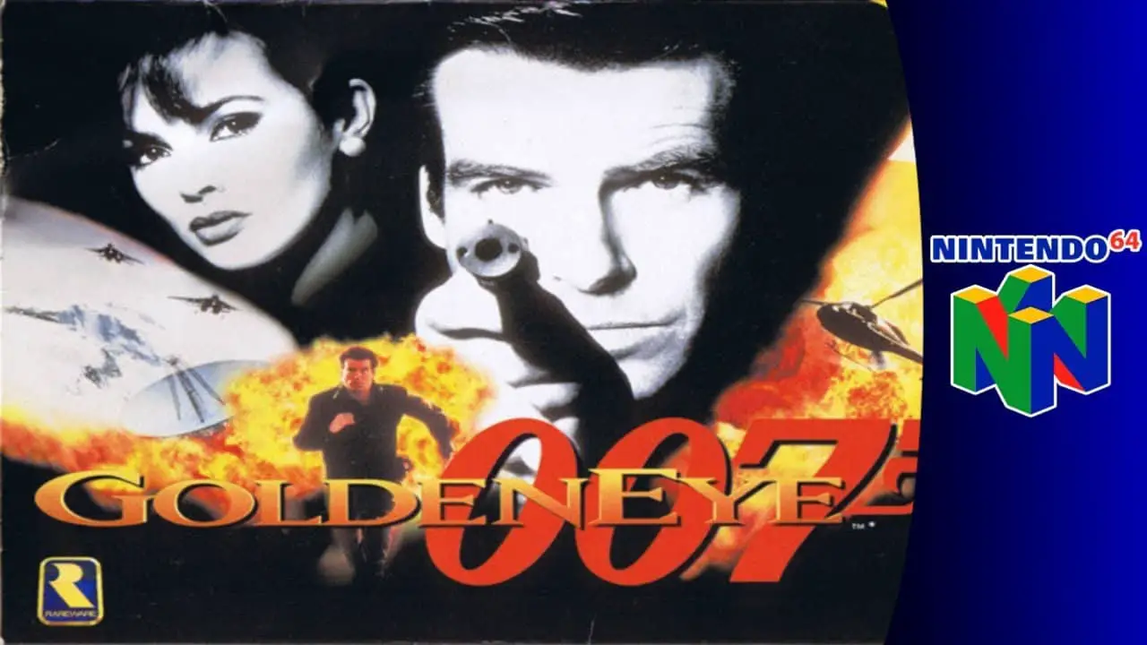 La cover per N64 di GoldenEye 007