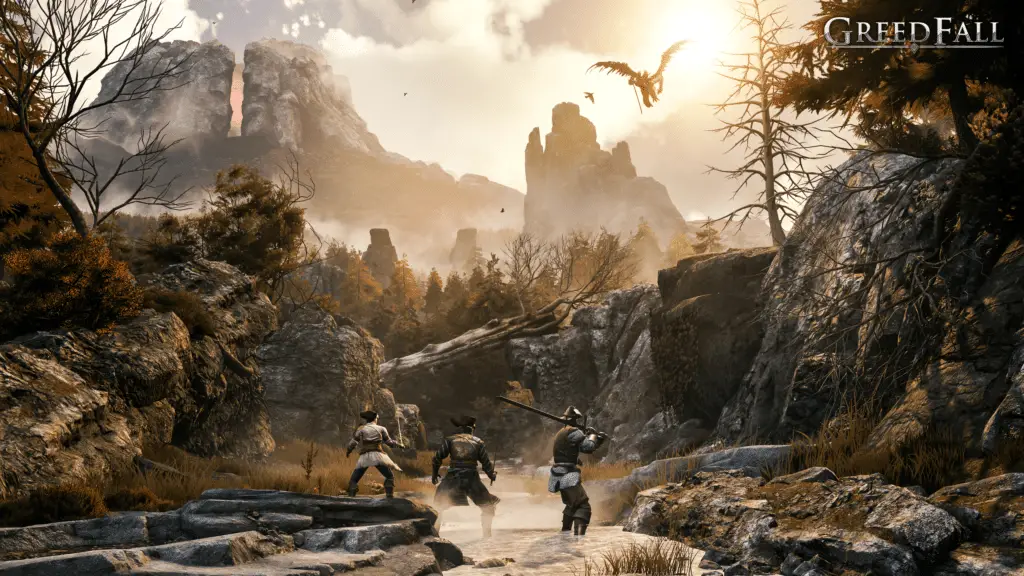 Uno screenshot appartenente a GreedFall