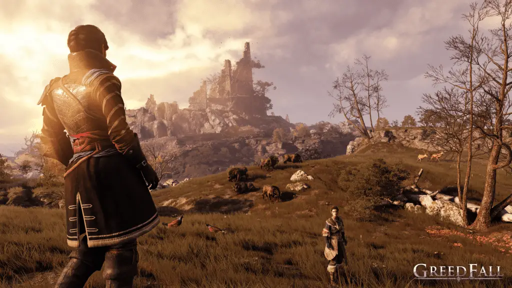 Uno screenshot appartenente a GreedFall