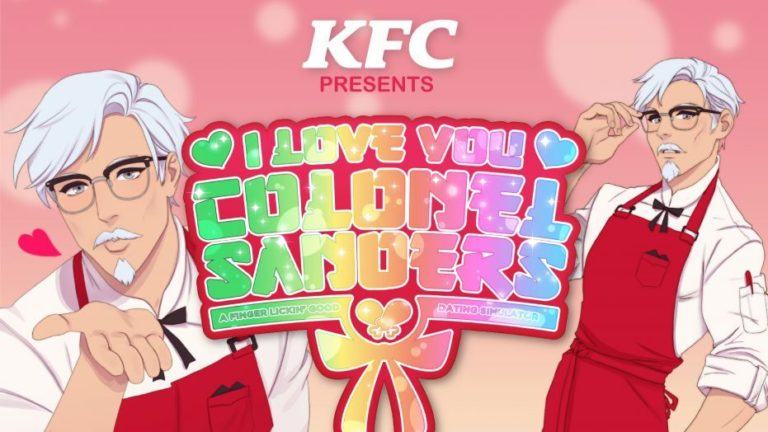 I love you, colonel sanders! : un dating sim su... Kfc?