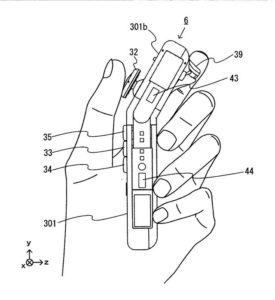 Joy-Con a cerniera schema 