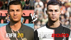 fifa 20 vs pes 2020