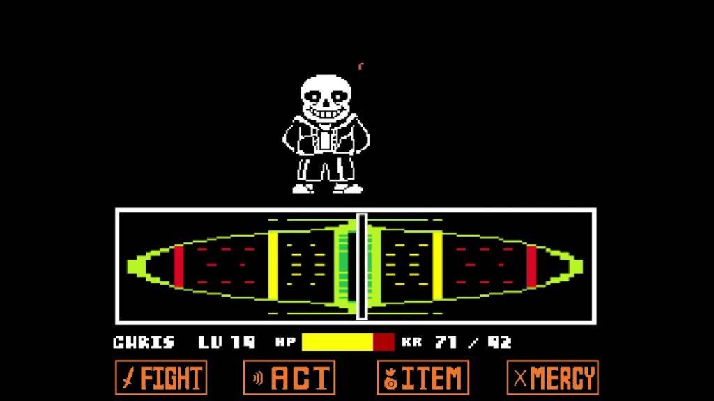 Undertale, i combattimenti