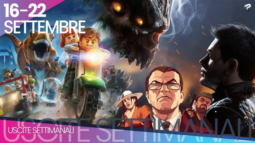 Giochi in uscita dal 16 al 22 settembre 2019 Uscite settimanali dal 9 al 15 settembre