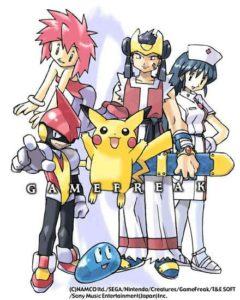 Illustrazione di Ken Sugimori commemorativa per Game Freak