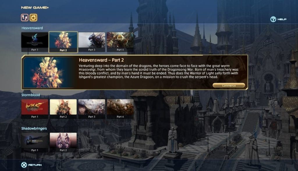 Final fantasy xiv riceverà la modalità new game+ con la patch 5. 1 Final fantasy xiv ng+