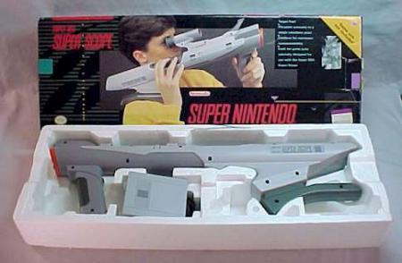L'idea di base dietro al Super Scope, in seguito, sarebbe stata ripresa per dare al Super Nintendo Entertainment System (SNES) una periferica omonima