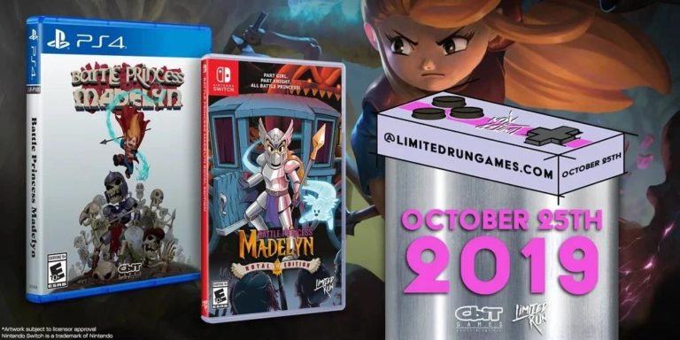 Battle princess madelyn e will otterranno una versione fisica