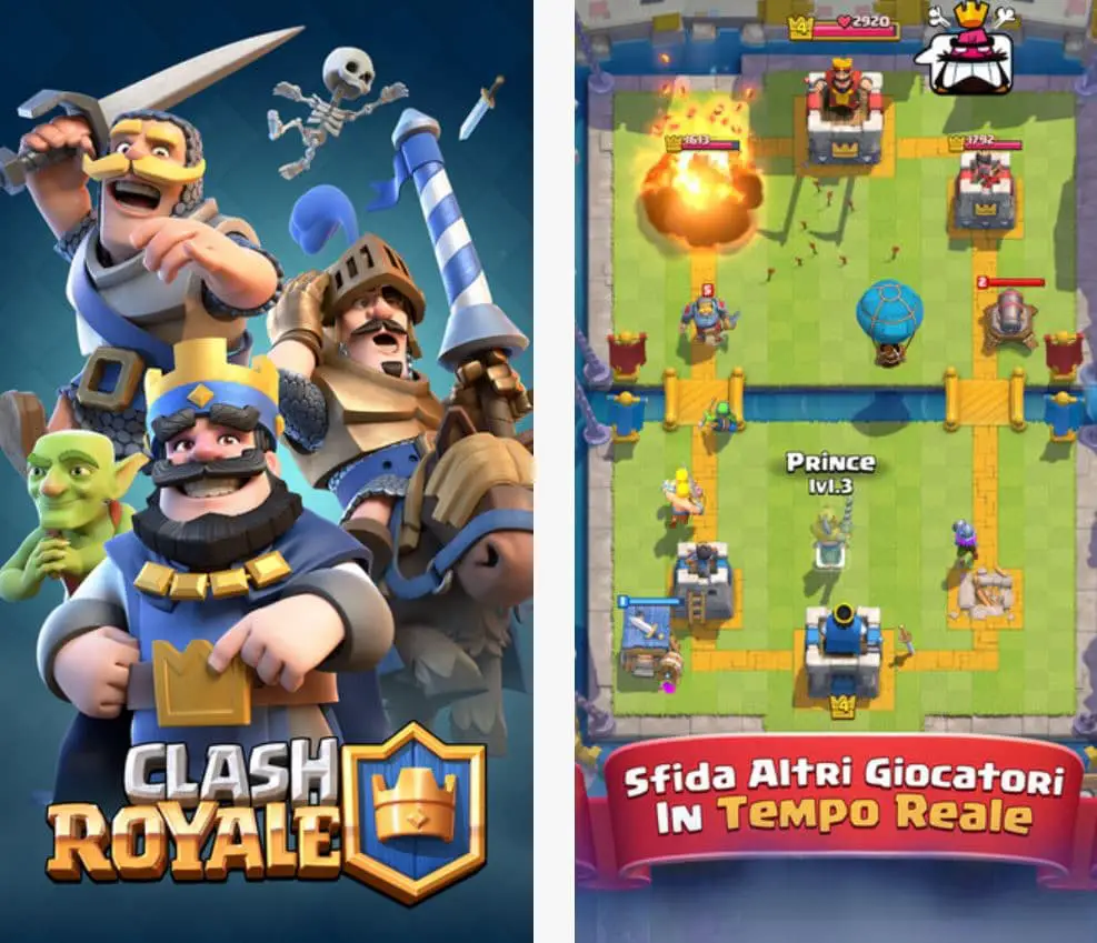 Clash Royale sfide